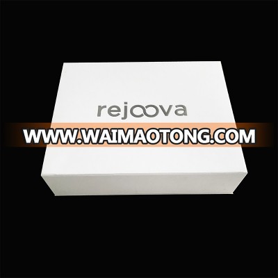 High rigid paperboard custom cosmetic box with foam insert for avoiding breakage.